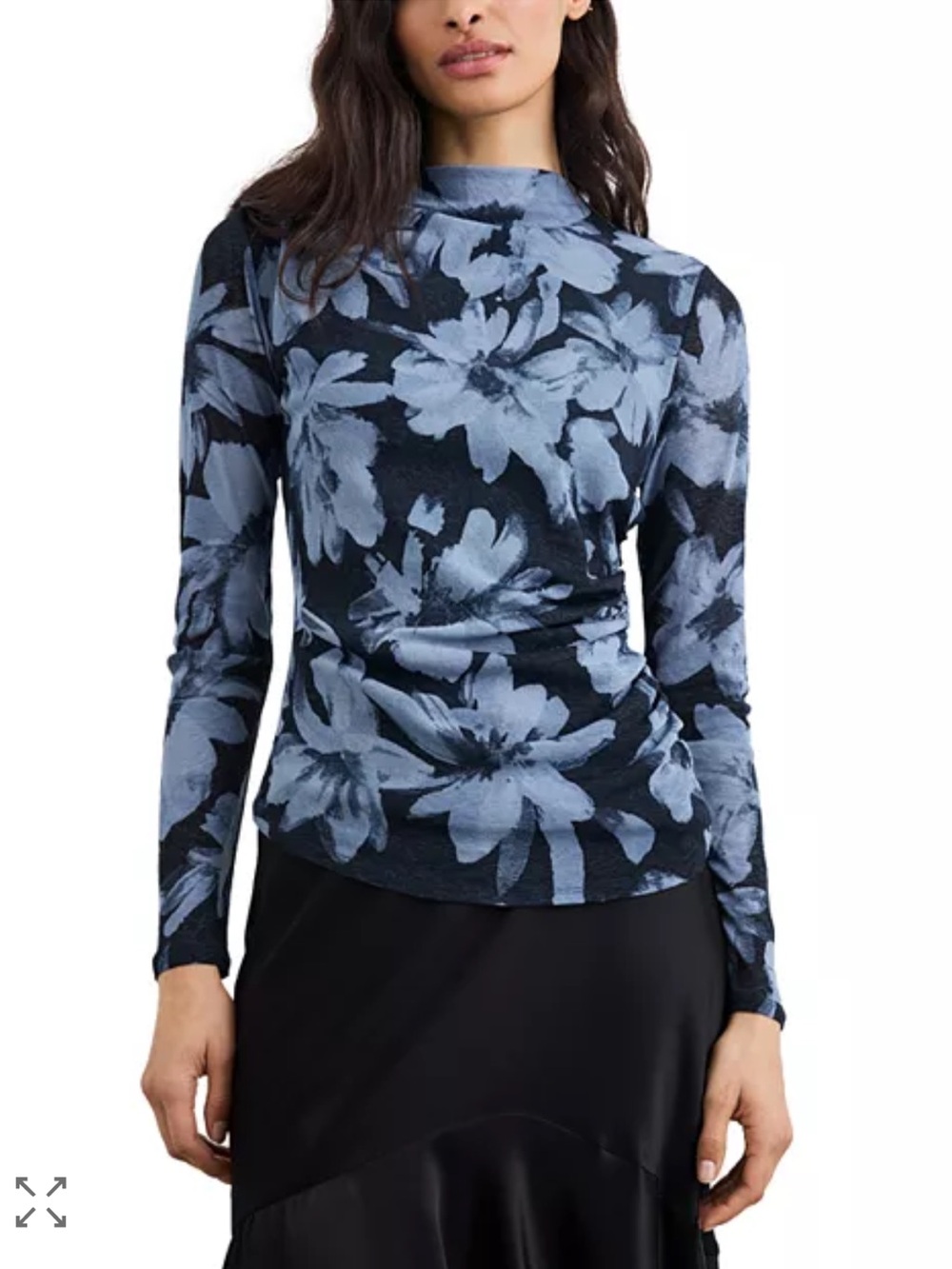 Rails Joelle Mock Neck Top